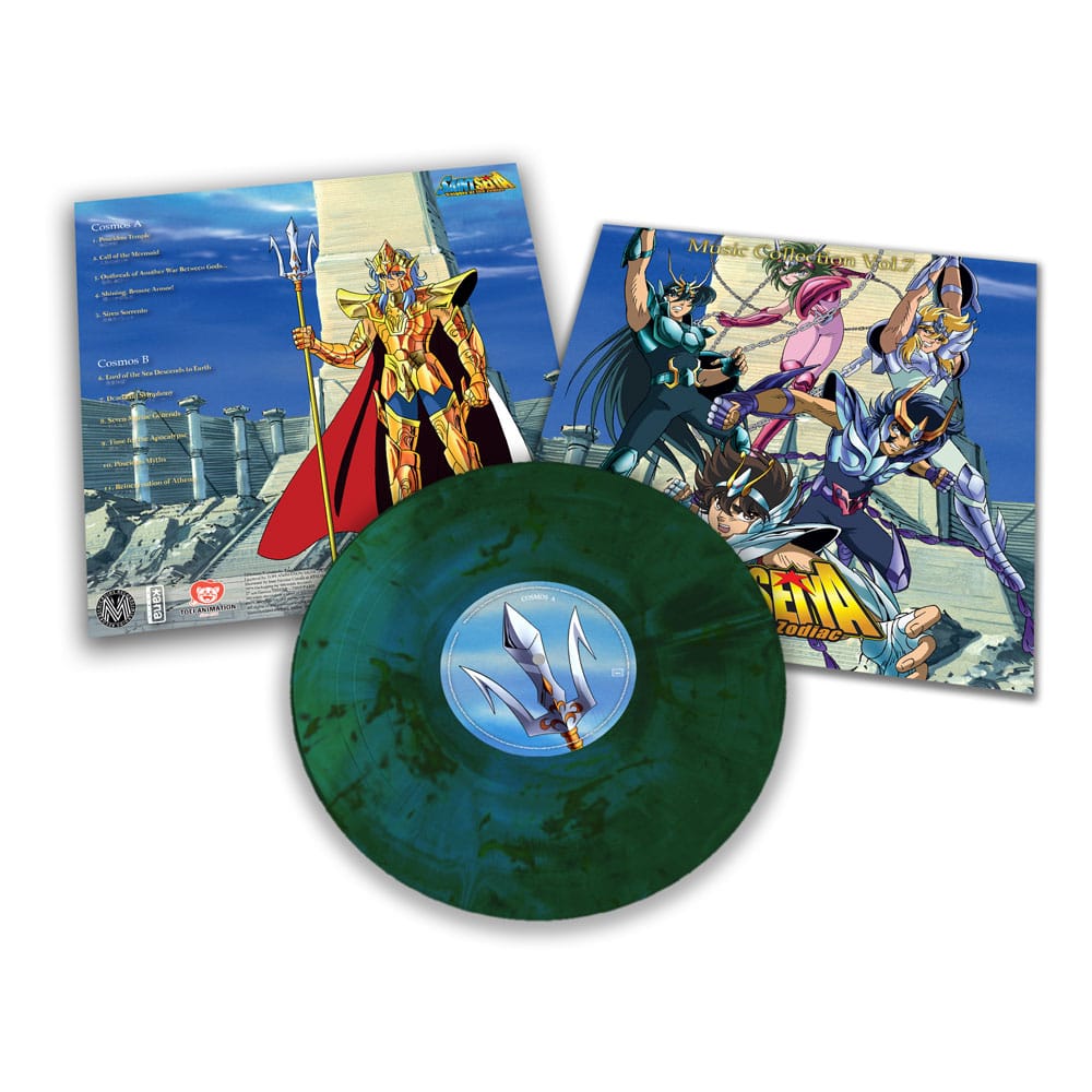 Saint Seiya Vol. 7 Music Collection with Vinyl Poster