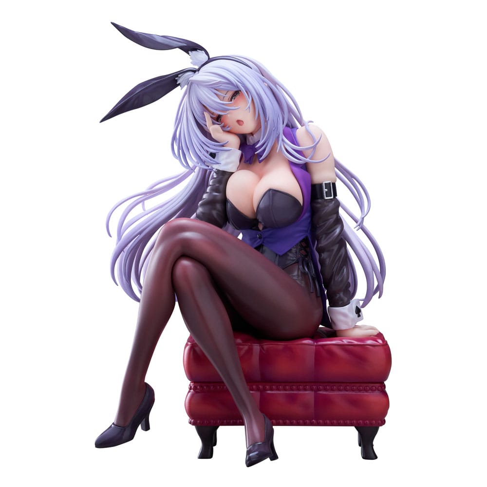 Shy Girls in Love Tsuduri Amagasa PVC Figure Bunny Costume 1 7 Scale 18 cm