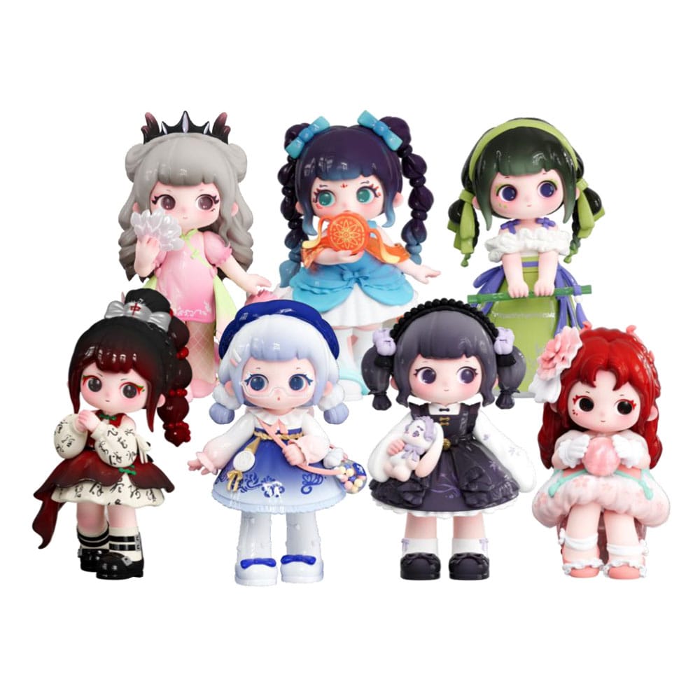 Original Character Ziyuli PVC Figure 13 cm Complete Set of 6