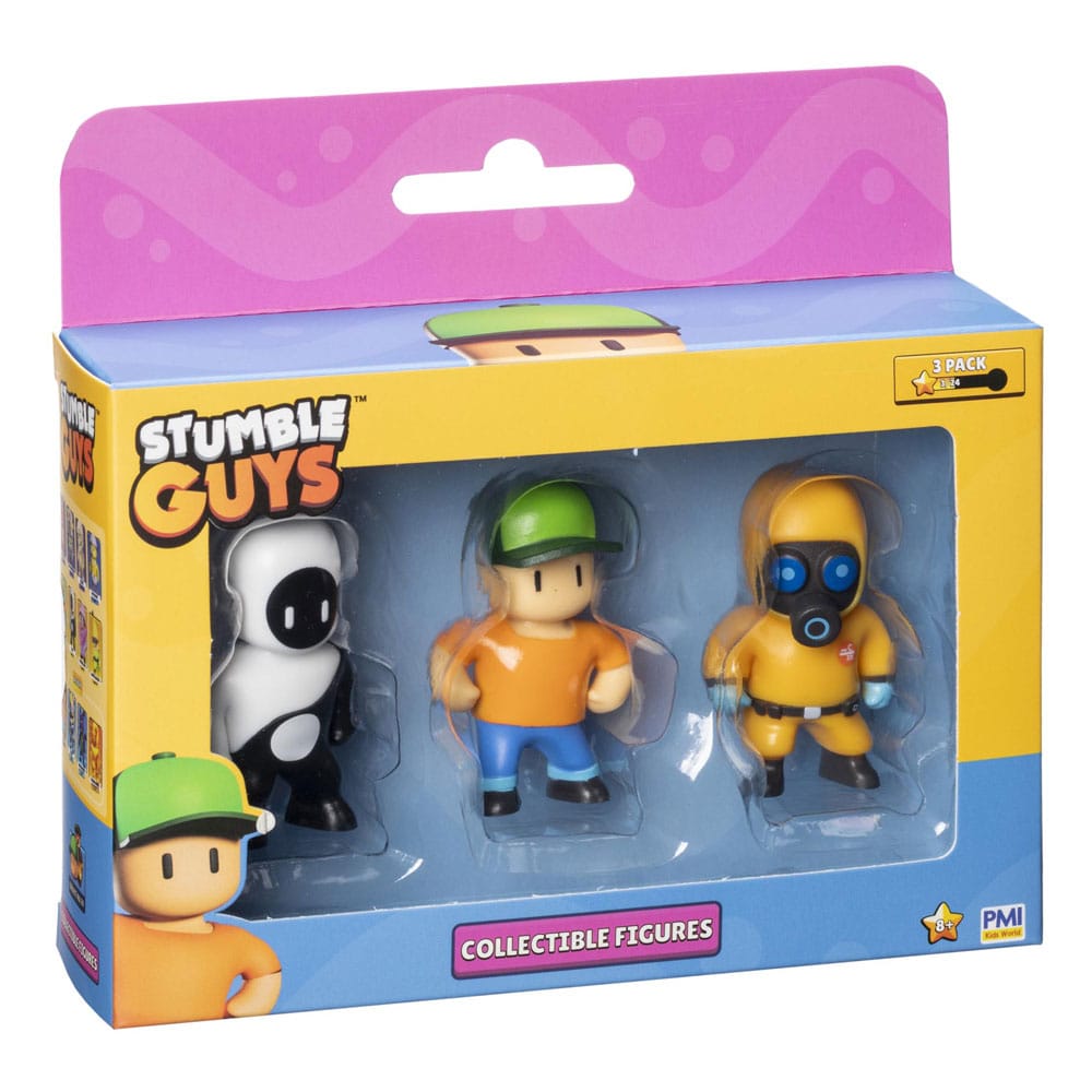 Stumble Guys Wave 2 Yang Hazmat NBC Mr Stumble Figure Set Window Box
