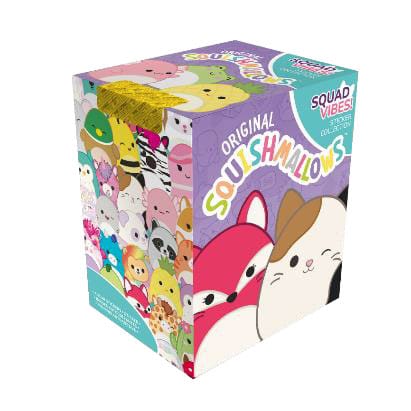 Squishmallows Sticker Display Pack Squad Vibes Collection 24 Count
