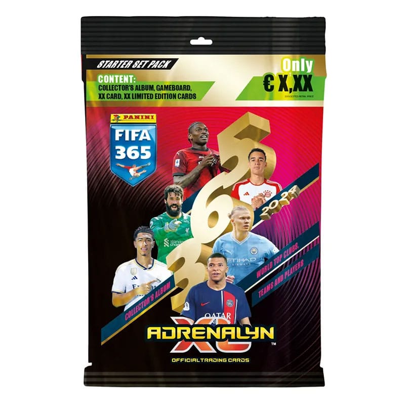 FIFA 365 Adrenalyn XL 2024 Starter Pack Trading Cards German Version