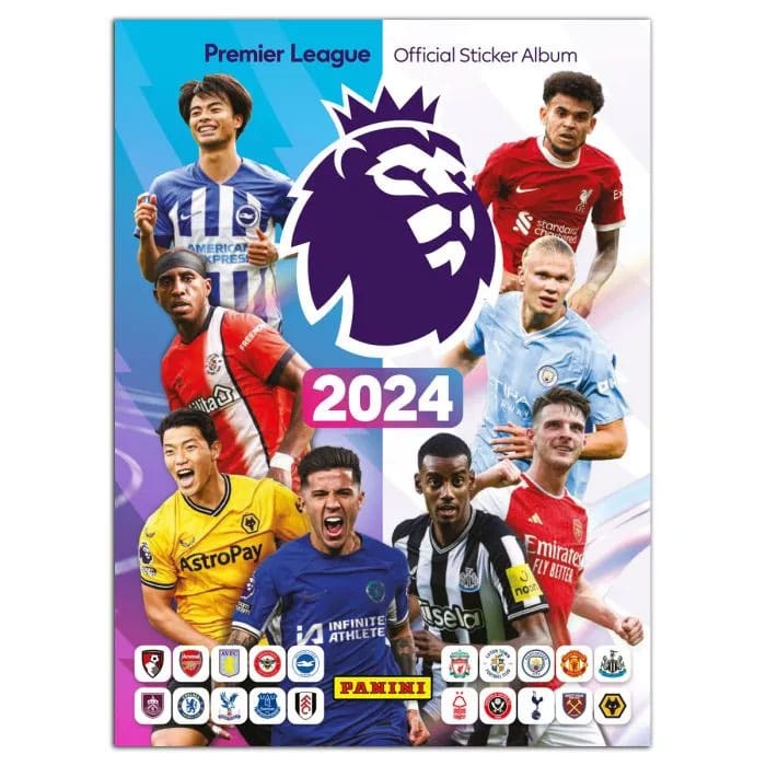 Premier League 2024 Official Sticker Collector Album English Version