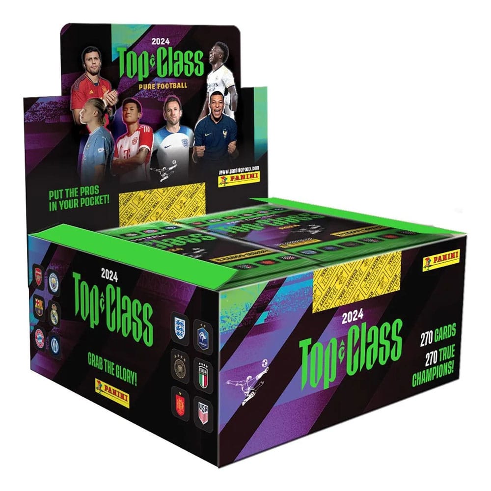 FIFA Top Class 2023 Flow Pack Trading Card Display Box 24 Packs