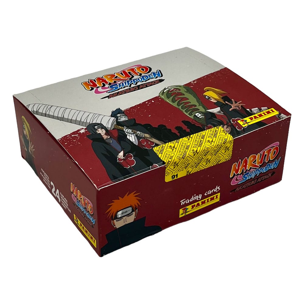Naruto Shippuden Akatsuki Strike Card Game Flow Pack Display 24 Packs