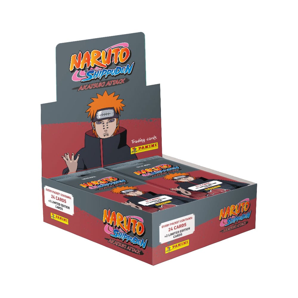 Naruto Shippuden Akatsuki Strike Trading Cards Fat Pack Box of 10