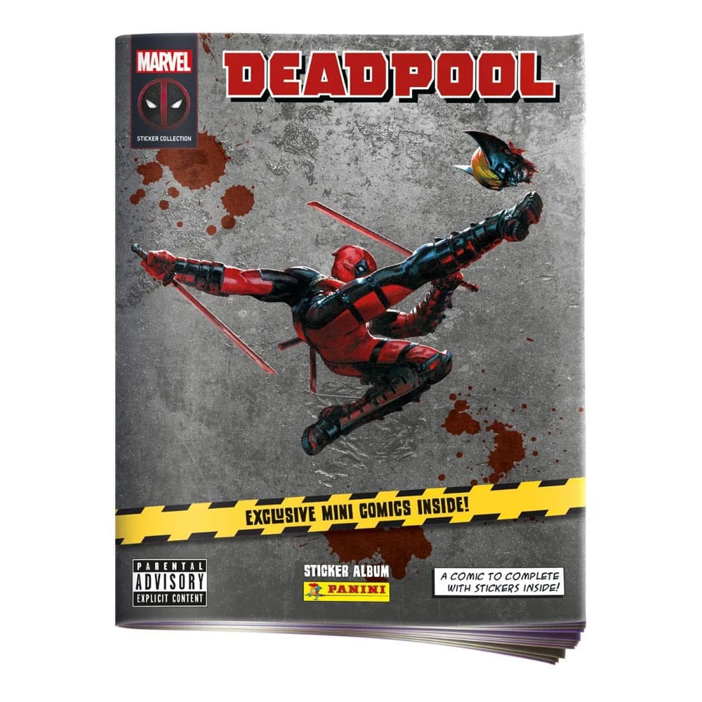 Marvel Deadpool German Edition Sticker Trading Card Album
