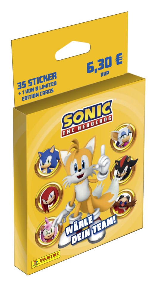Sonic the Hedgehog Sticker Collection Eco Blister German Version