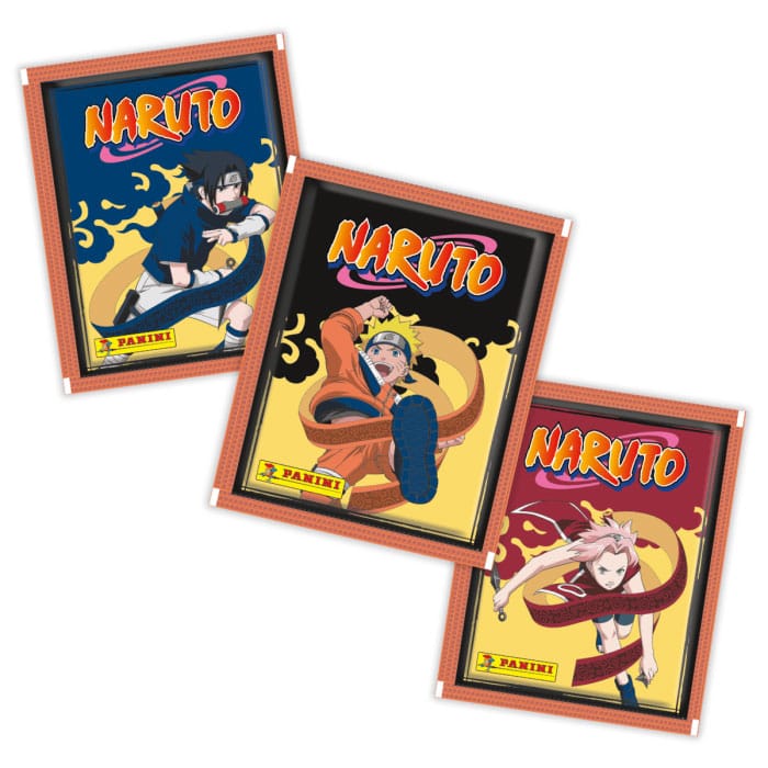 Naruto Ninja Adventures Sticker Collection Display 36 Pack