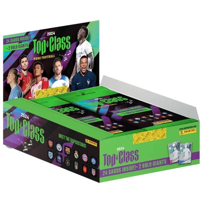 FIFA Top Class 2025 Trading Cards Flow Packs Display 24 Packs