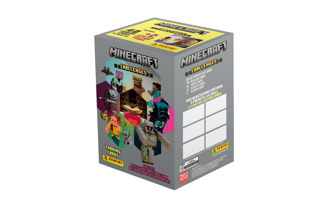 Minecraft Challenges Trading Cards Blaster Box