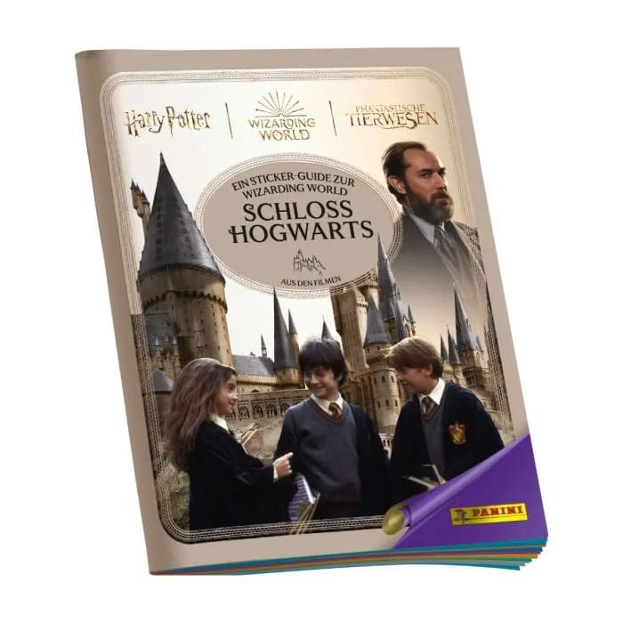 Harry Potter Hogwarts Castle Sticker Album 3 German Version