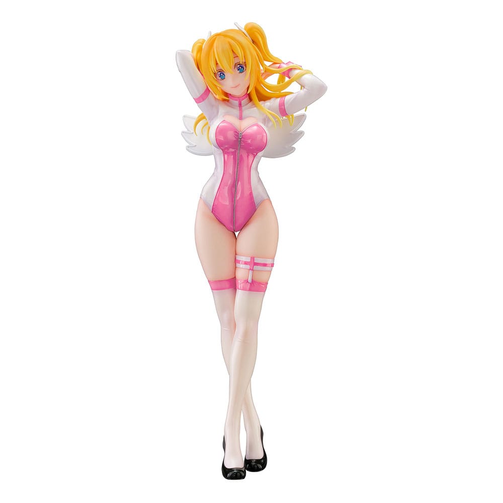 Dimensional Seduction Liliel Angel School Spin Off Training Suit PVC Statue 1 7 Scale 25 cm