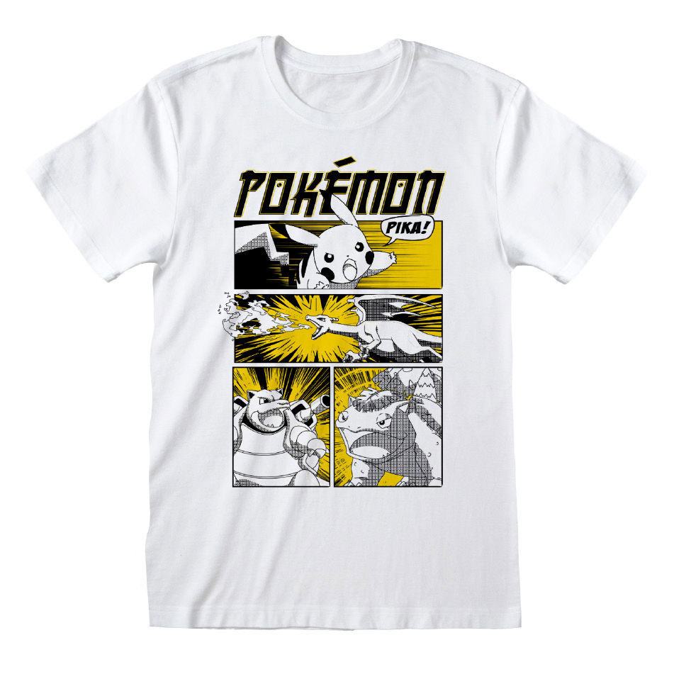 Pokémon Anime Style Cover Pokémon T Shirt Size L
