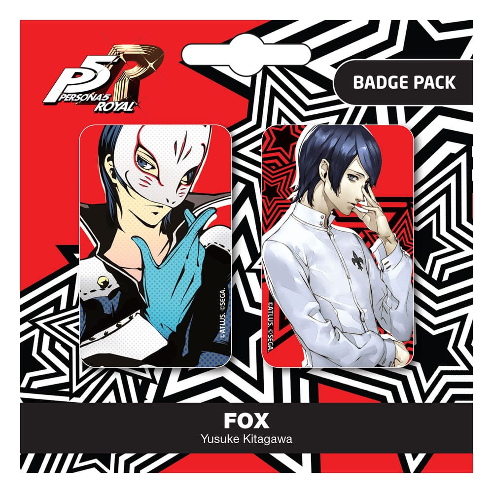 Persona 5 Royal Pin Badges Set C 2 Pack