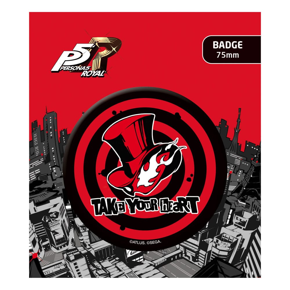 Persona 5 Royal Take Your Heart Pin Badge