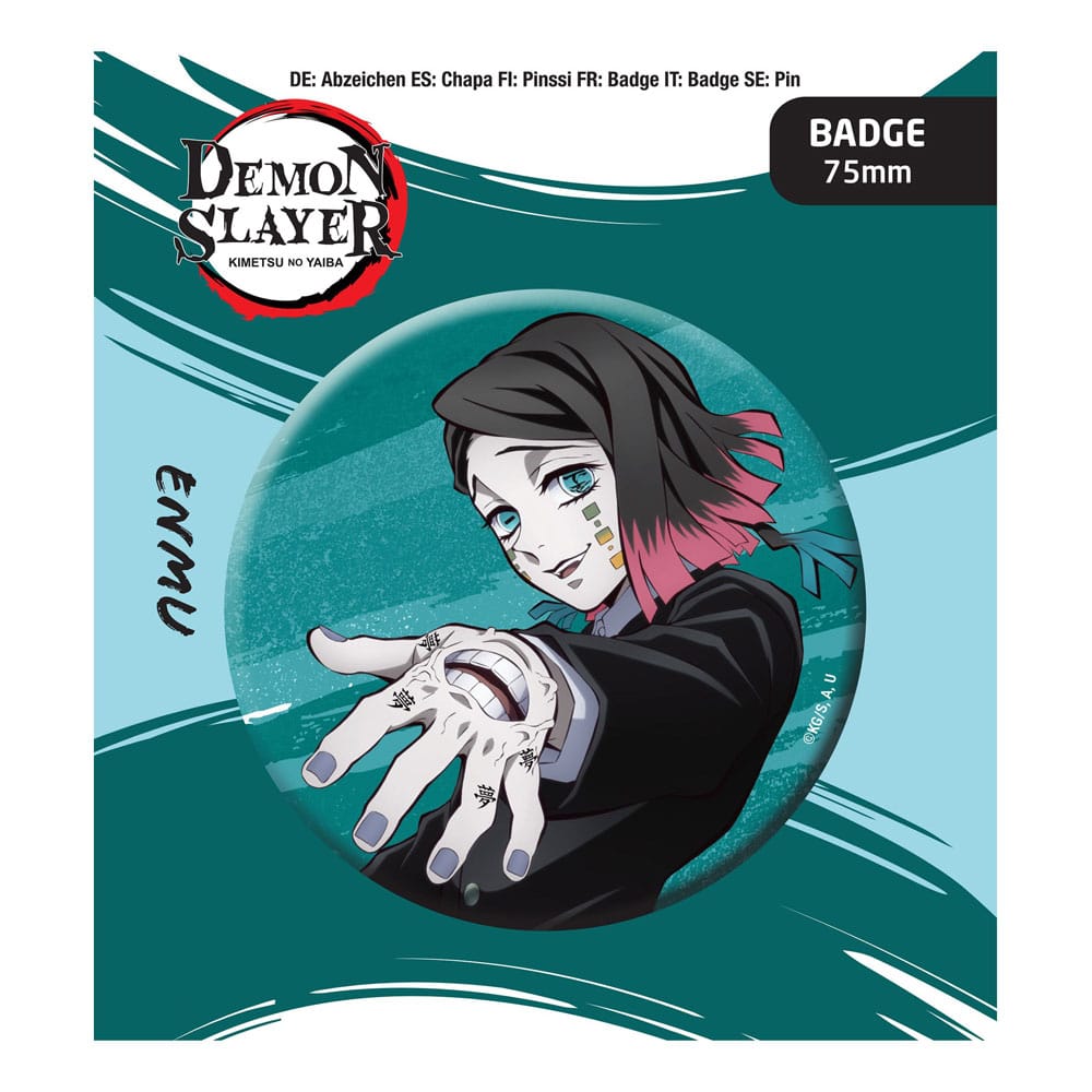 Demon Slayer Enmu Pin Badge
