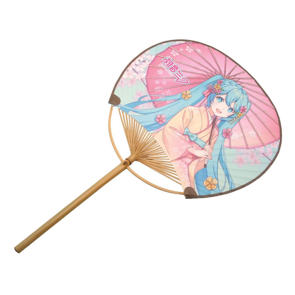 Crypton Hatsune Miku Miku Kimono Music Uchiwa Fan