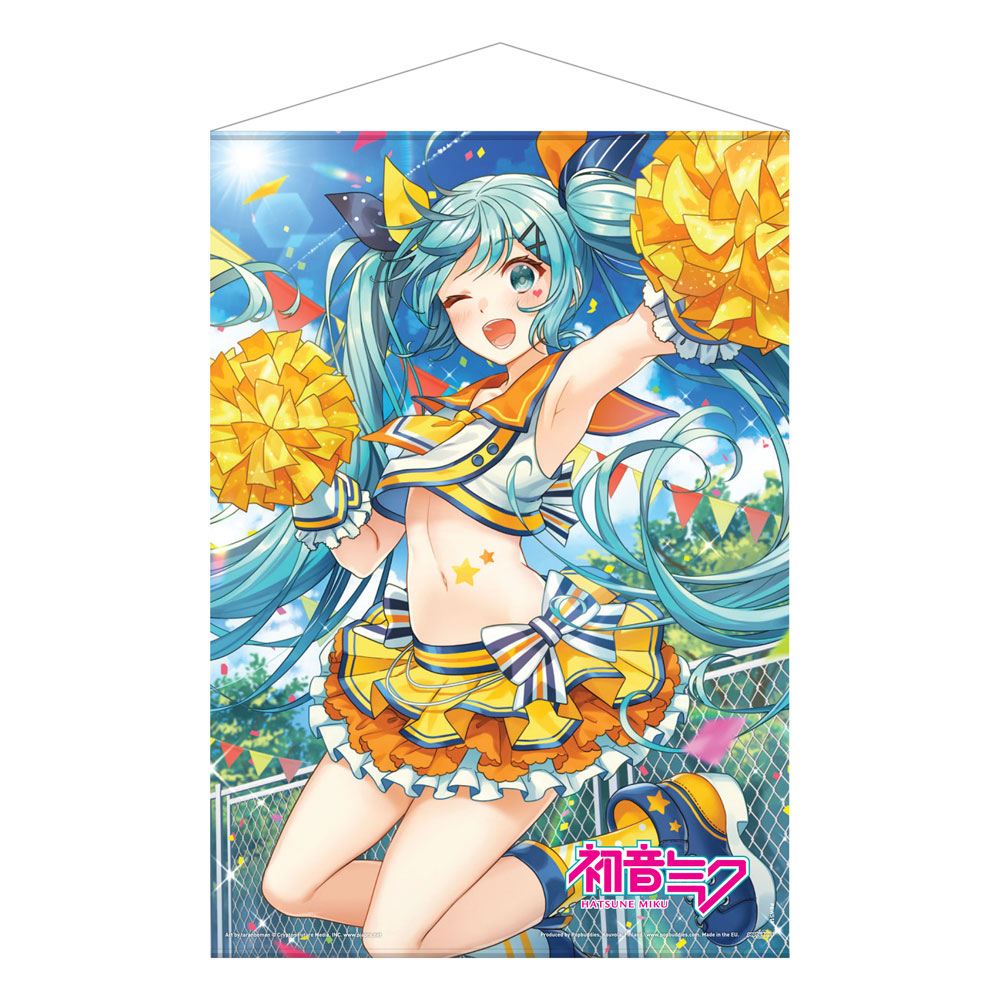 Hatsune Miku Vocaloid Cheerleader Summer Version Wall Scroll 50x70cm Poster