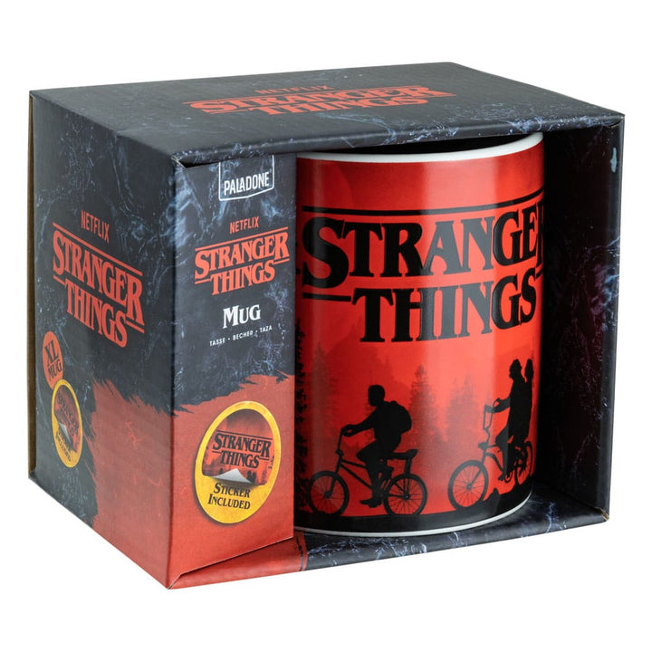 Stranger Things Mug and Sticker Stranger Things Funko POP! Vinyl Figure