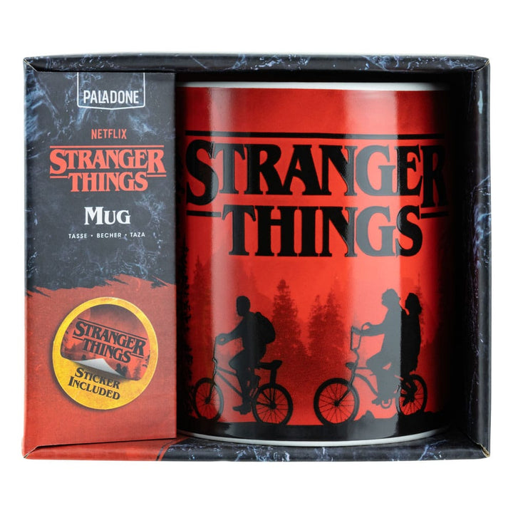 Stranger Things Mug and Sticker Stranger Things Funko POP! Vinyl Figure