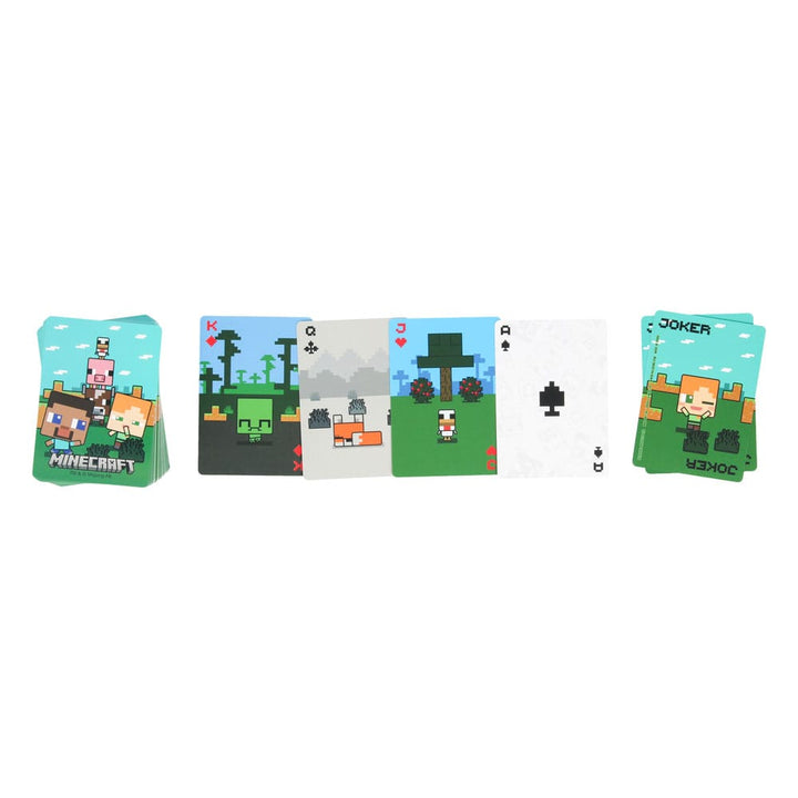 Minecraft Animals Playing Cards