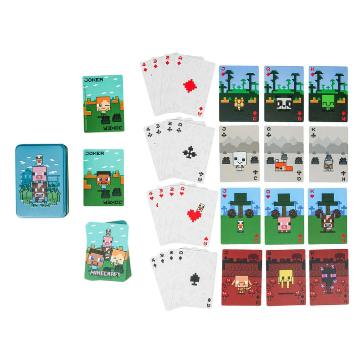 Minecraft Animals Playing Cards