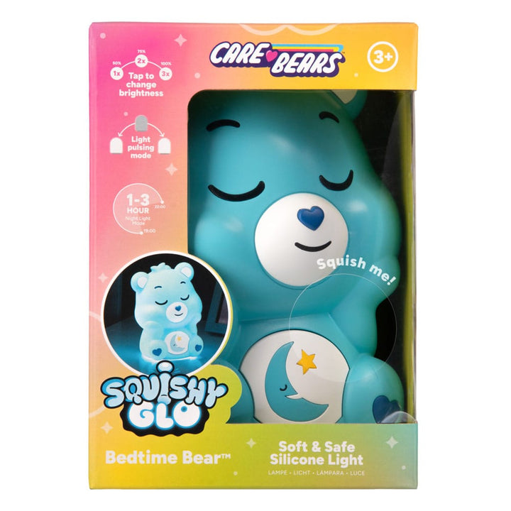 Care Bears Bedtime Bear Care Bears Squishy Glo Silicon Light 15 cm