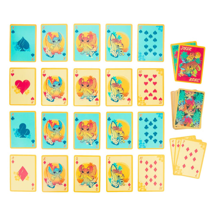 Lilo & Stitch Waterproof Playing Cards