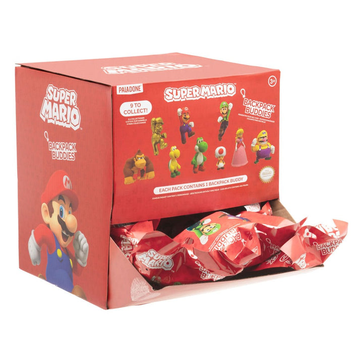 Super Mario Backpack Buddies (24) Mystery Bags