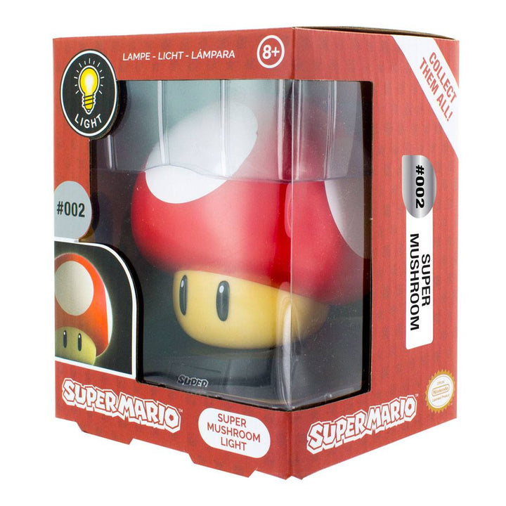 Super Mario 3D Mushroom Light 10 cm