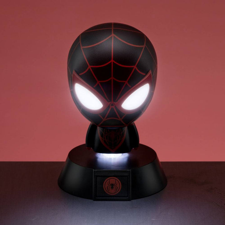 Marvel Miles Morales Spider Man Icon Light