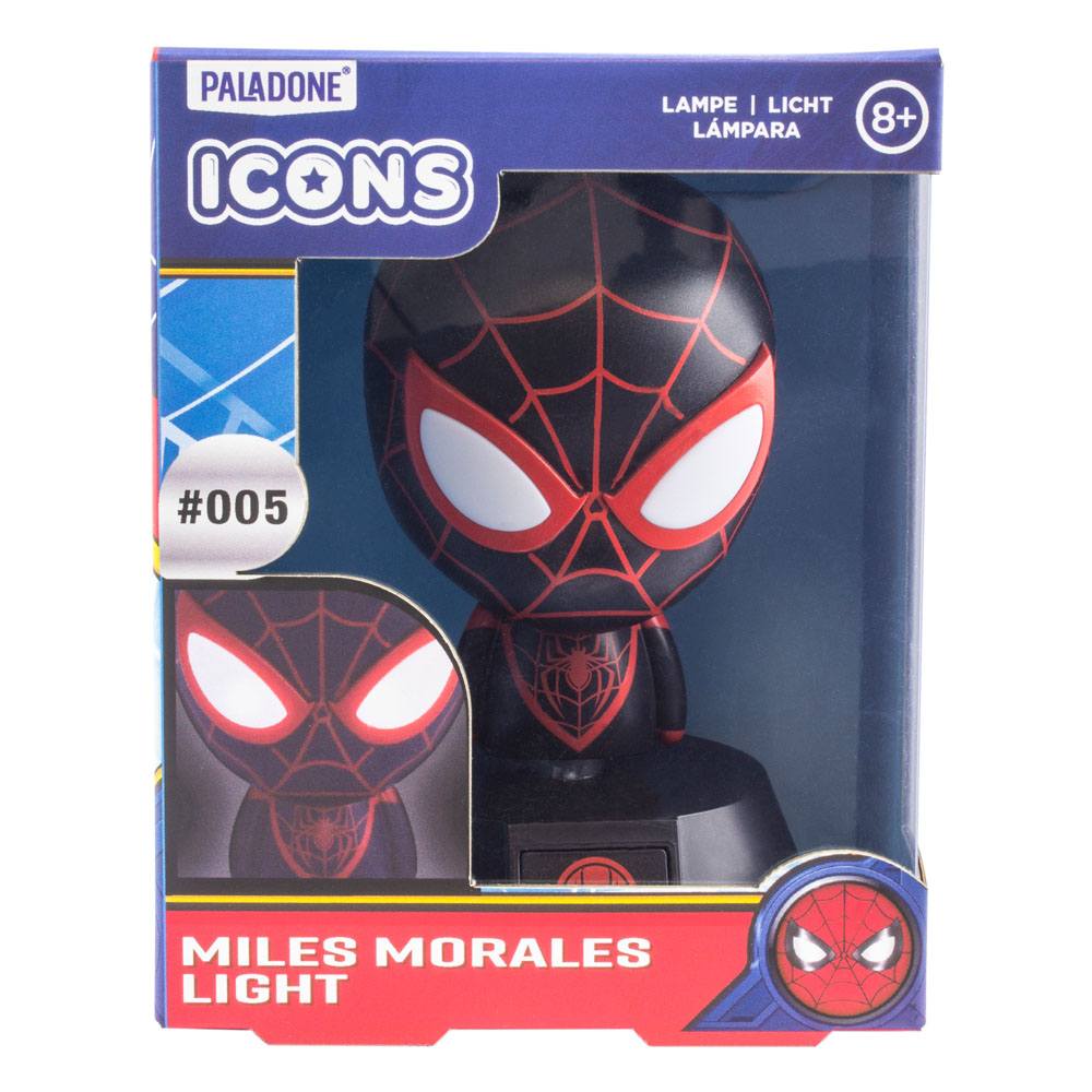 Marvel Miles Morales Spider Man Icon Light