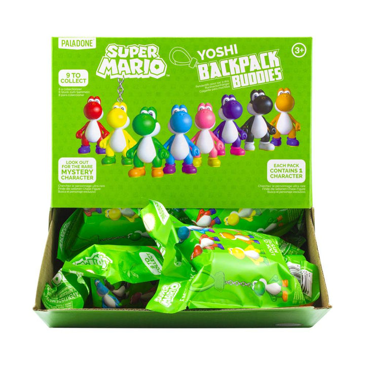 Super Mario Backpack Buddies Mystery Bags Display Yoshi (12)