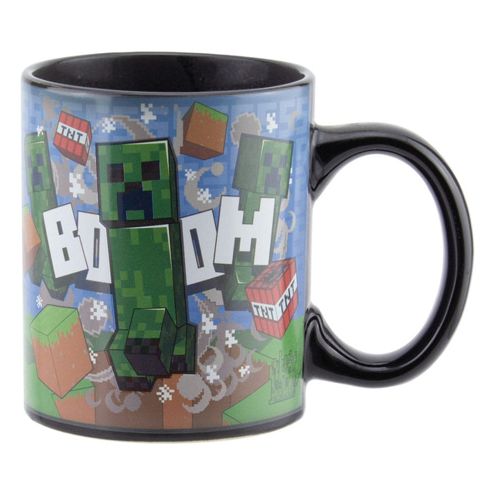 Minecraft Creeper Heat Change Mug