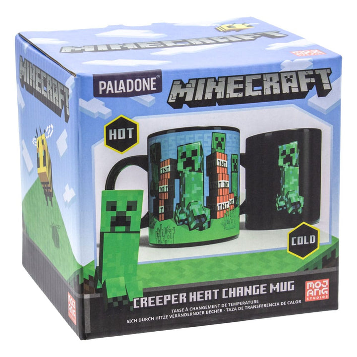 Minecraft Creeper Heat Change Mug