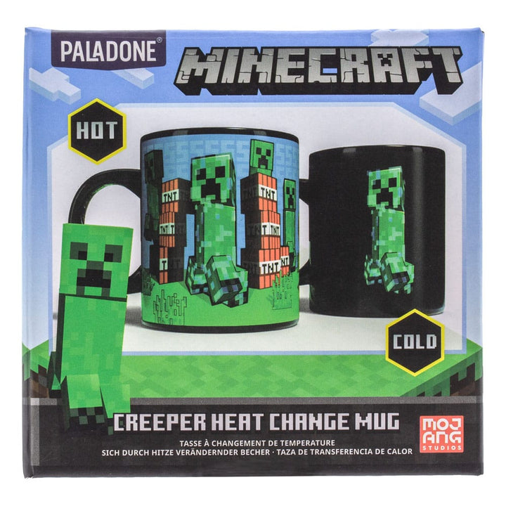 Minecraft Creeper Heat Change Mug