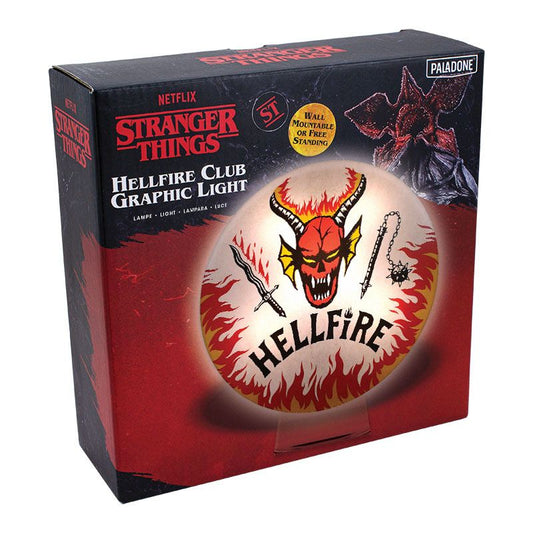 Netflix Official Stranger Things Hellfire Club Logo Light