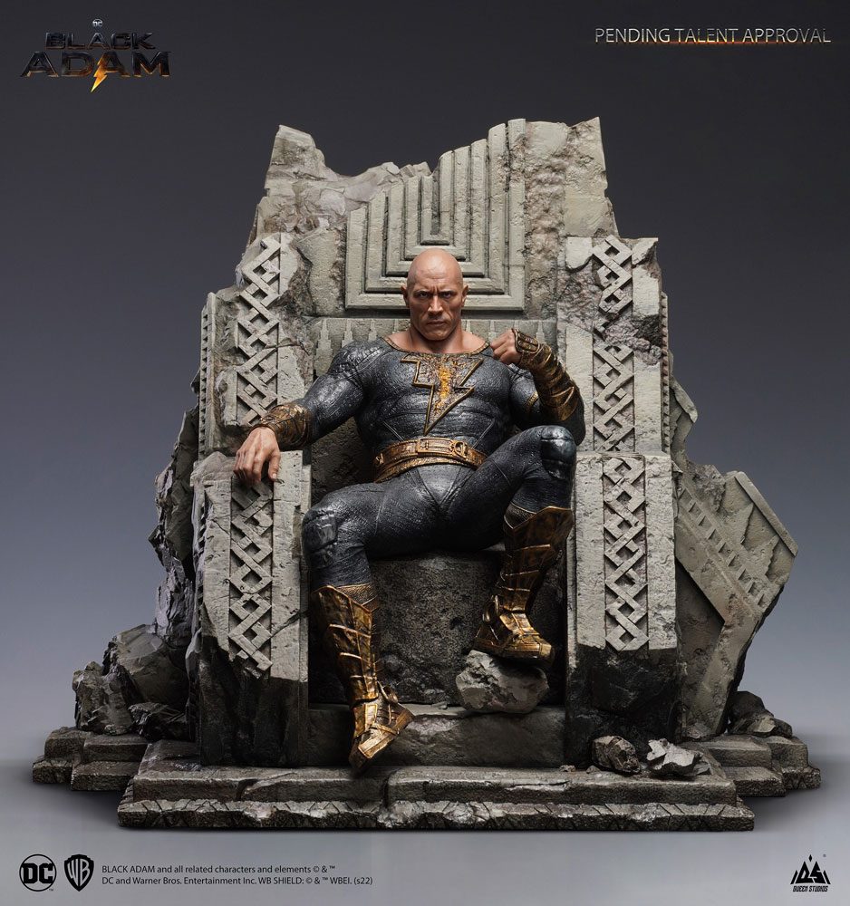 Black Adam Black Adam On Throne Limited Edition 1:4 Scale Statue