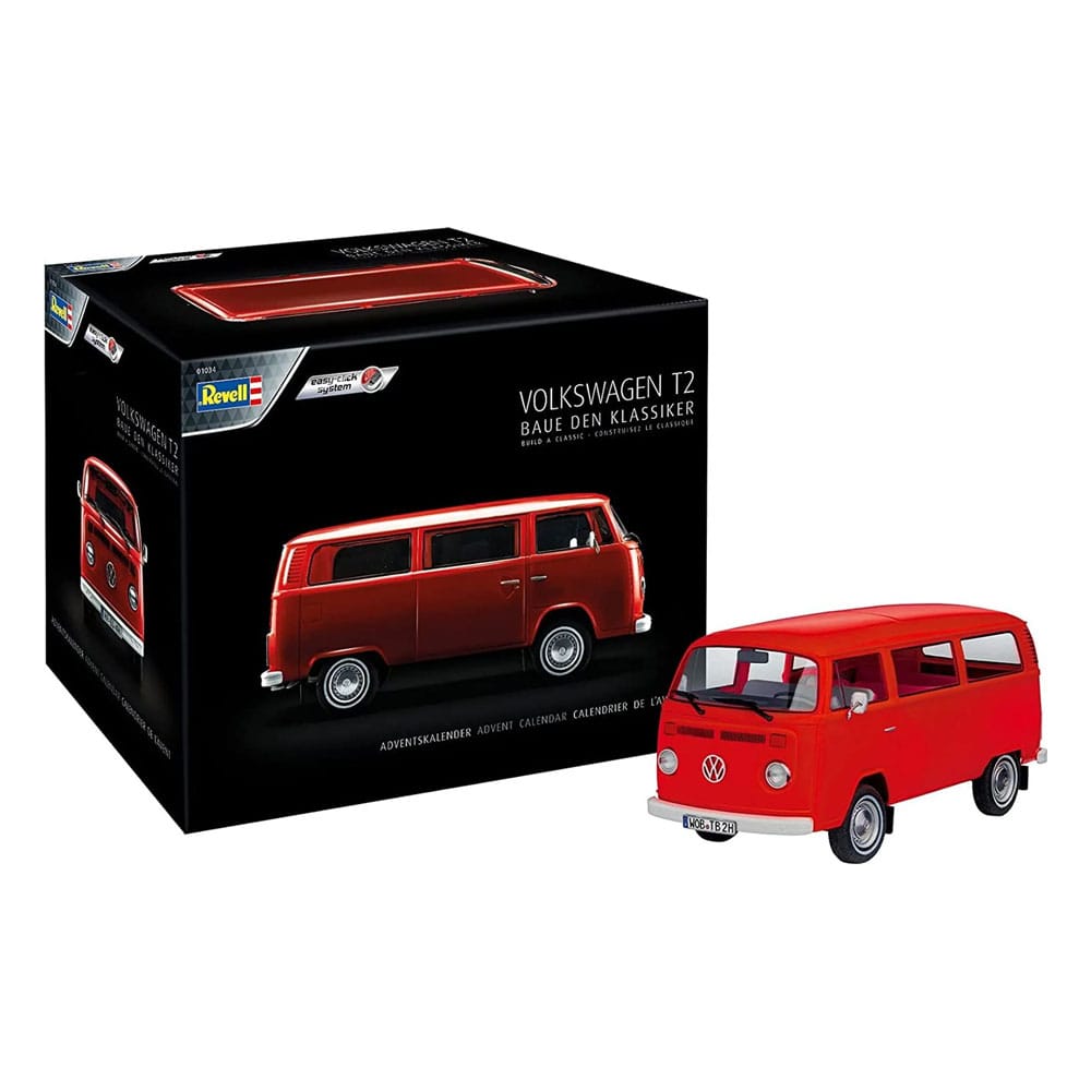 Volkswagen T2 Bus Advent Calendar 1 24 Model Kit Classic Van Build