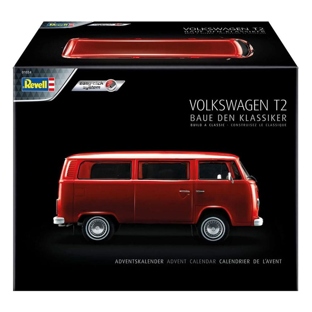 Volkswagen T2 Bus Advent Calendar 1 24 Model Kit Classic Van Build