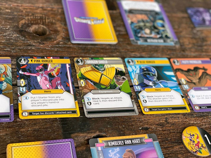 Power Rangers Card Game Deck-Building English Version