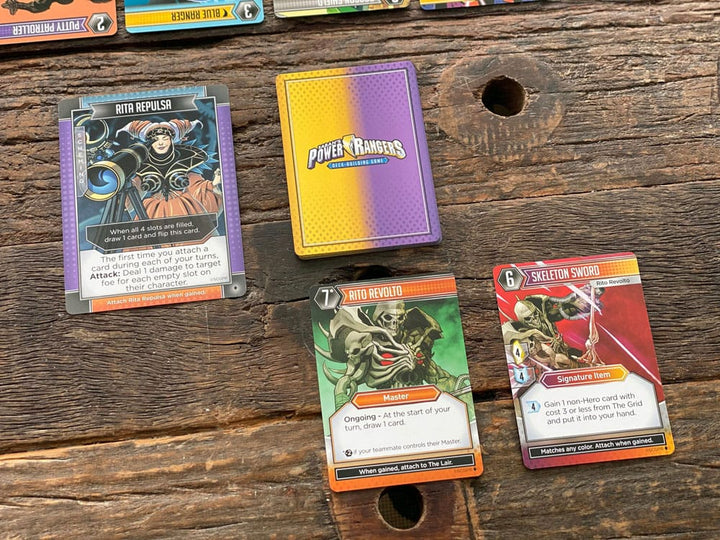 Power Rangers Card Game Deck-Building English Version