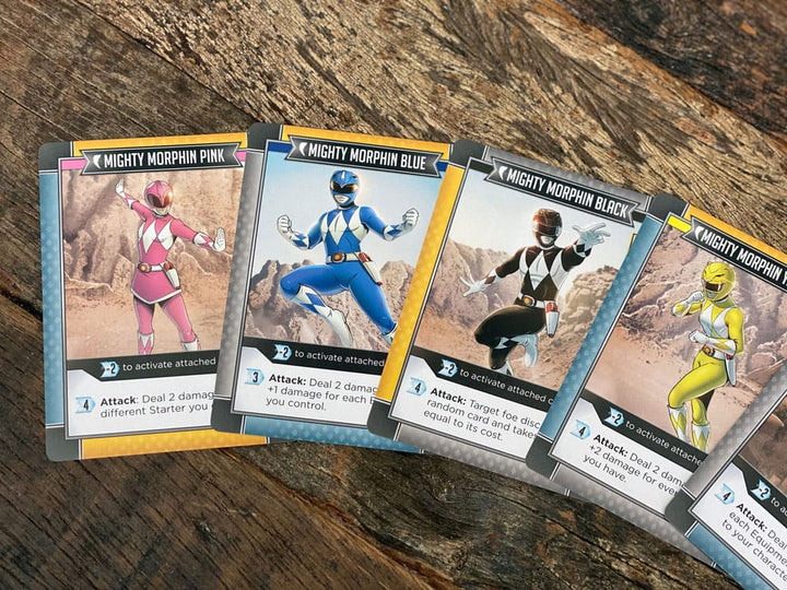 Power Rangers Card Game Deck-Building English Version