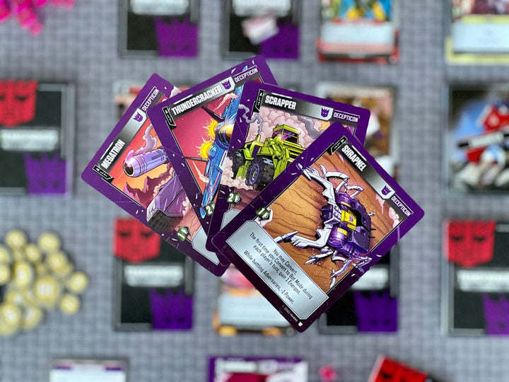 Transformers Card Game Deck Building A Rising Darkness English Version