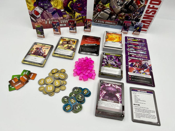 Transformers Card Game Deck Building A Rising Darkness English Version