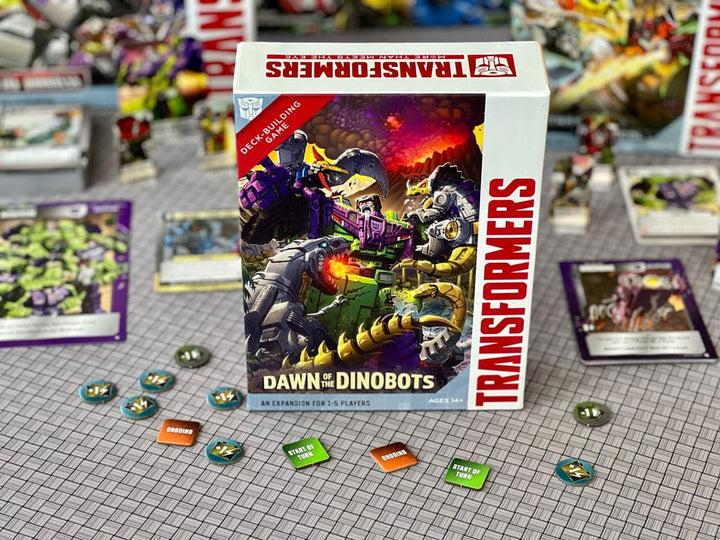 Transformers Card Game Deck Building Dawn of the Dinobots Expansion English Version