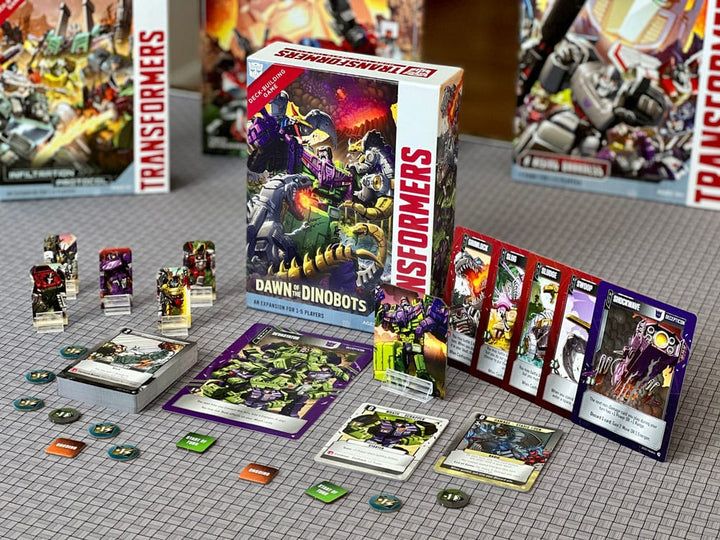 Transformers Card Game Deck Building Dawn of the Dinobots Expansion English Version
