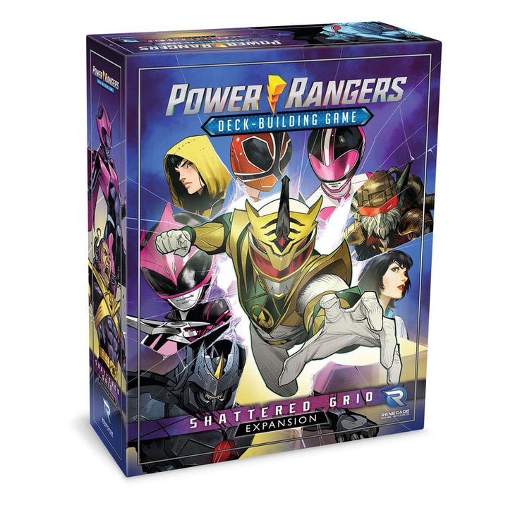 Power Rangers Card Game Deck-Building Shattered Grid Expansion English Version
