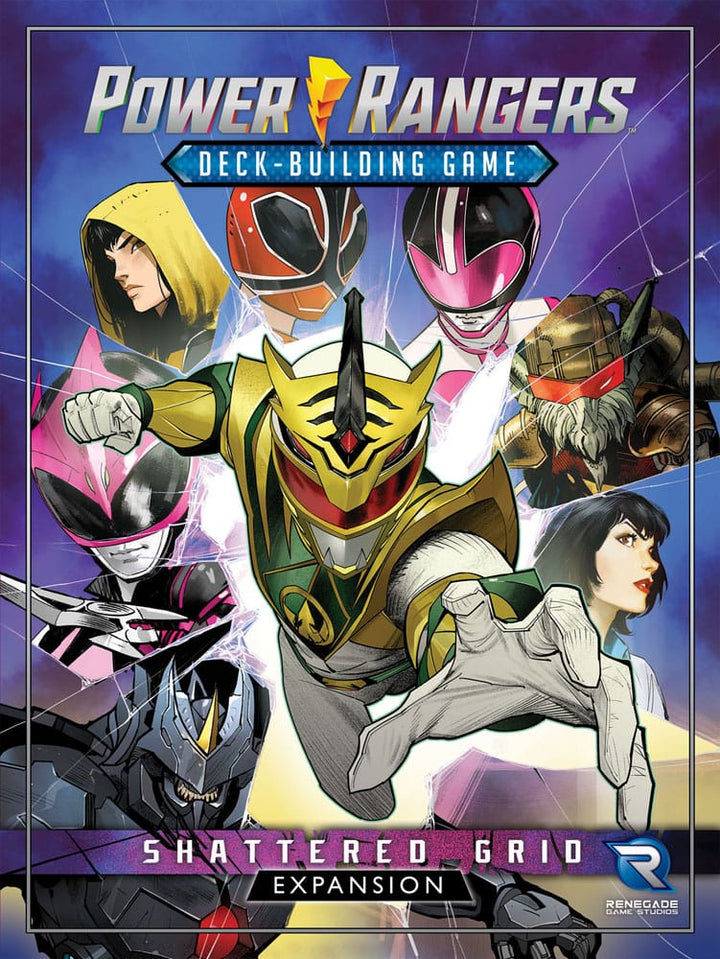 Power Rangers Card Game Deck-Building Shattered Grid Expansion English Version